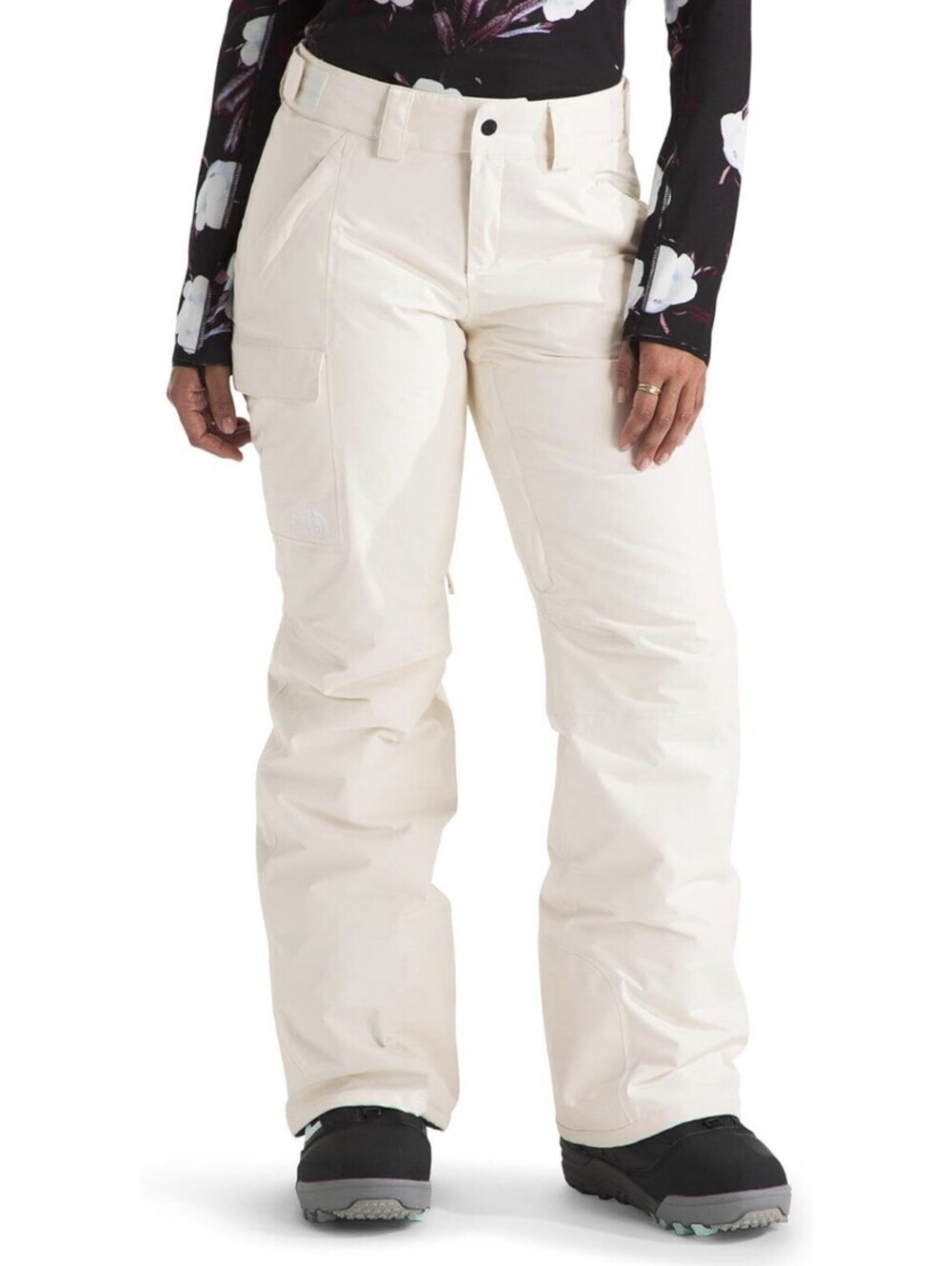 The North Face Freedom Insulated Pants Women's Size M Waterproof Snow Ski White